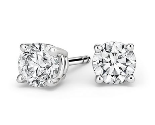 14k Diamond Studs